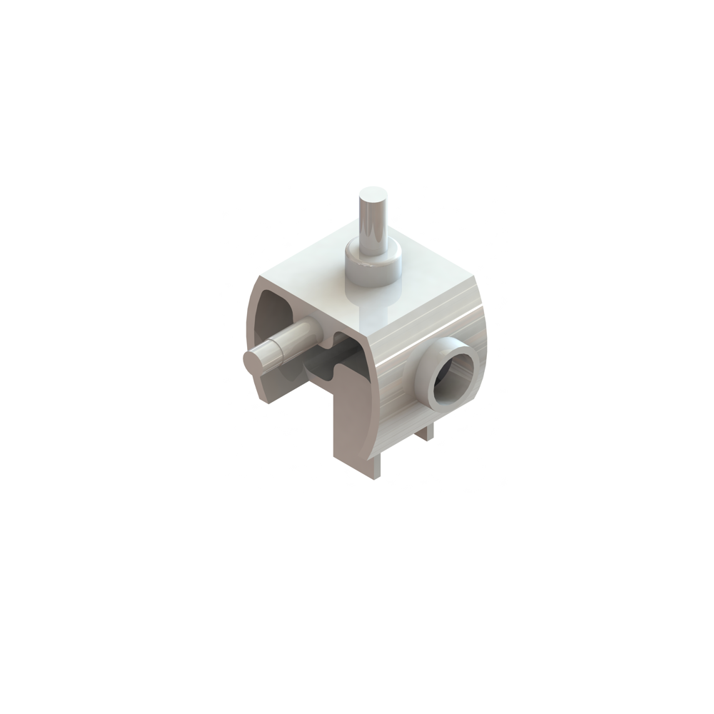 [900032] Block w/ Stud Clamshell MT