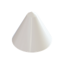 KEGEL VOOR PLATEAU L=46MM HOOG