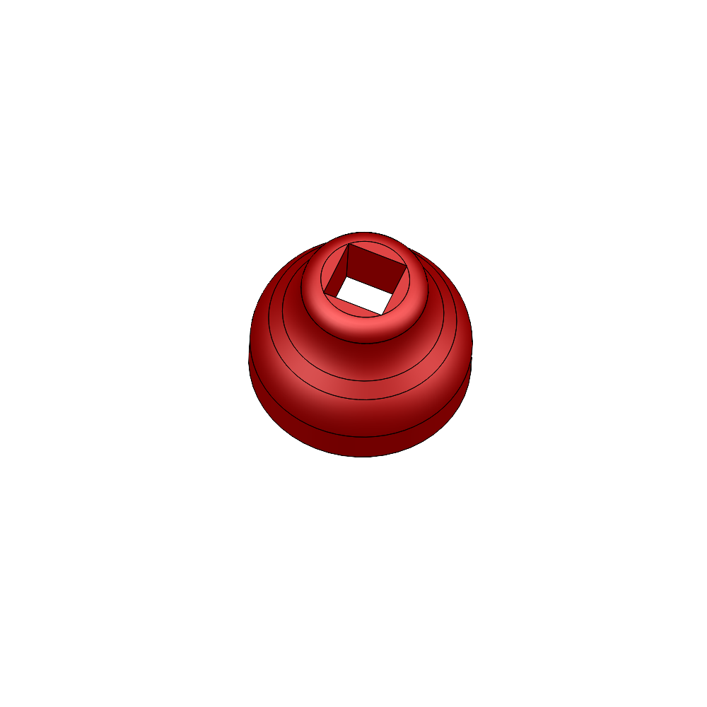 [900291] Red Scale Cap Ultra Scale